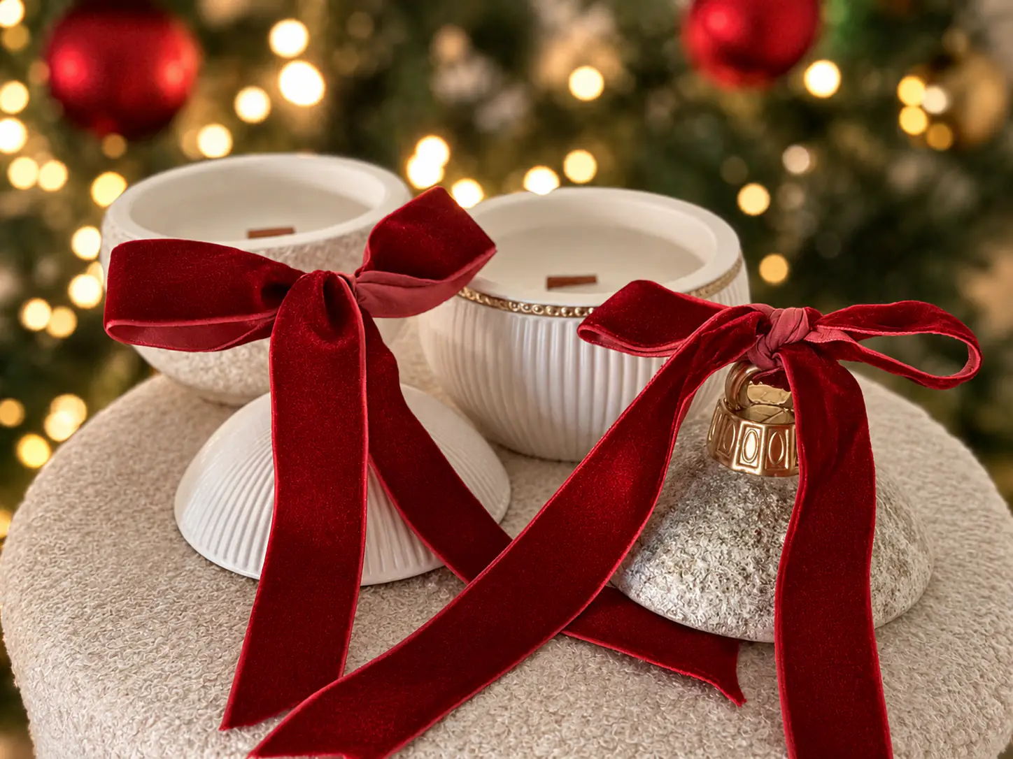 Heirloom — velas de natal, pormenor 6